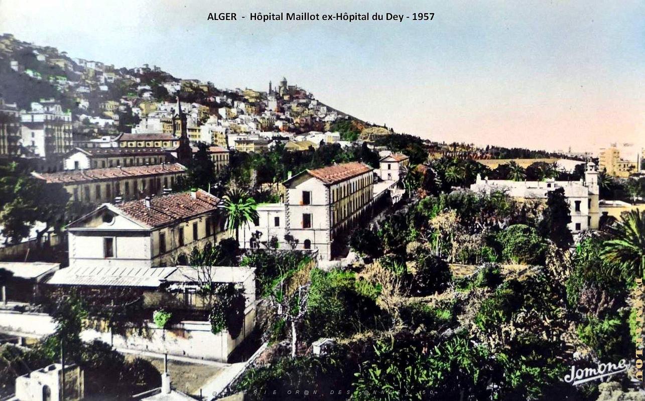 Alger - Hopital Maillot ex-Hopital du Dey - 1957.jpg